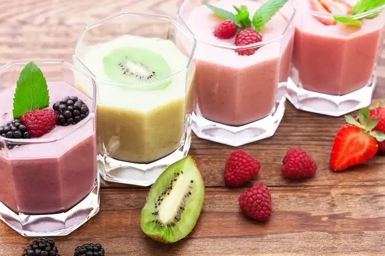 fruit smoothie for diet drink